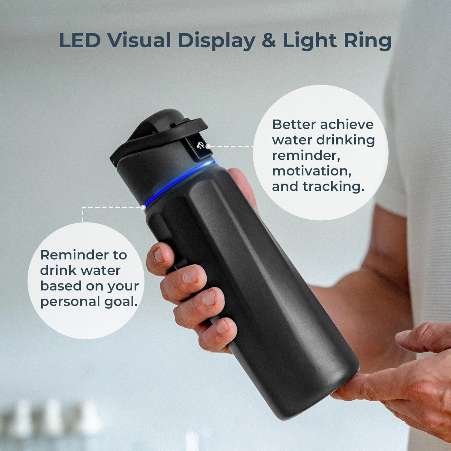 Sublimation Smart Tumbler Mug Flask With Speaker Bluetooth Water Bottle Cup