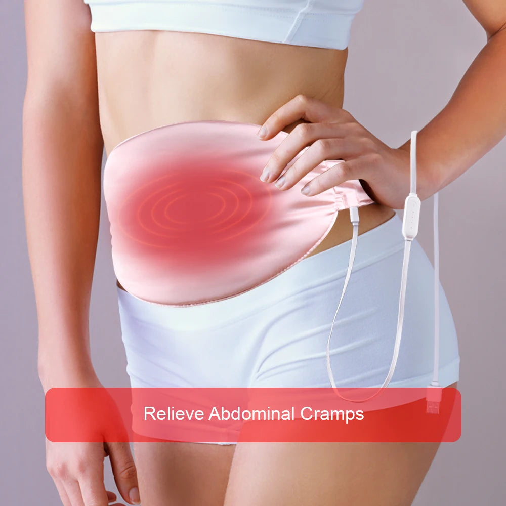 Trending Hot Products Menstrual USB Electronic Heating Pad for Women Periods Pain Relief