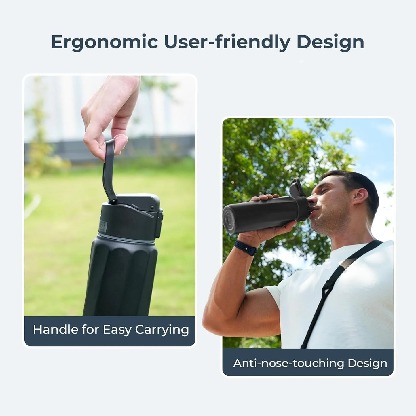Sublimation Smart Tumbler Mug Flask With Speaker Bluetooth Water Bottle Cup