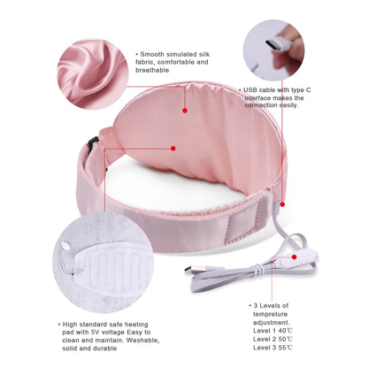Trending Hot Products Menstrual USB Electronic Heating Pad for Women Periods Pain Relief